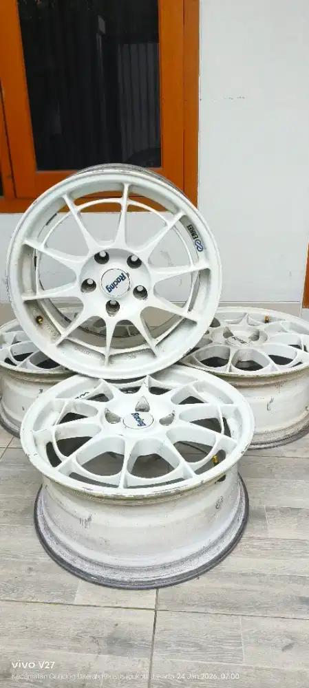 Velg Enkei NT03 spider 5X114 Lebar 7 RT 43 Made in Japan