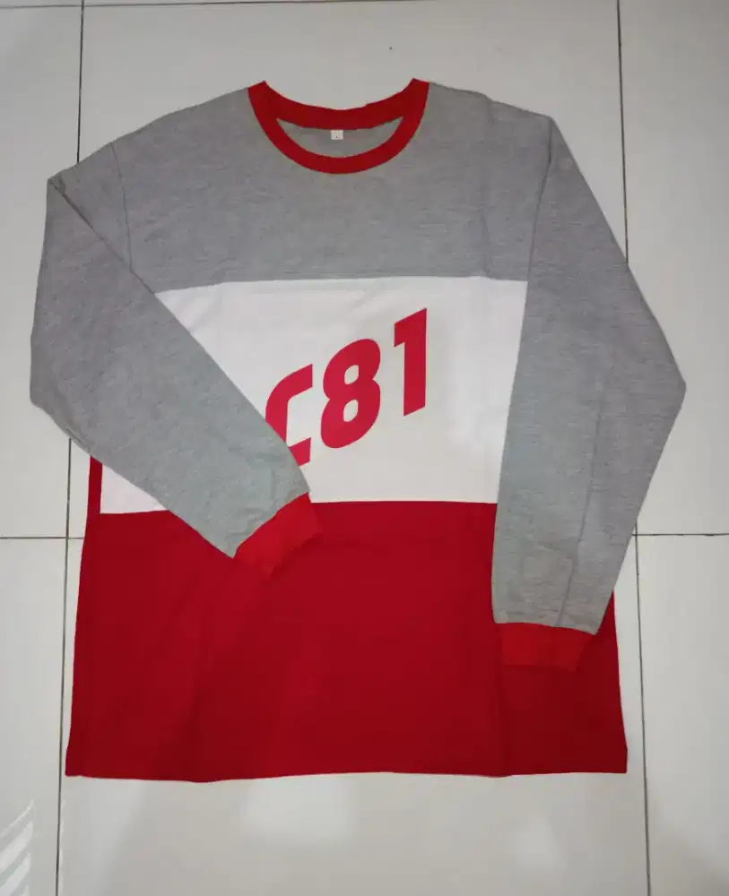 Baju lengan panjang ukuran XL