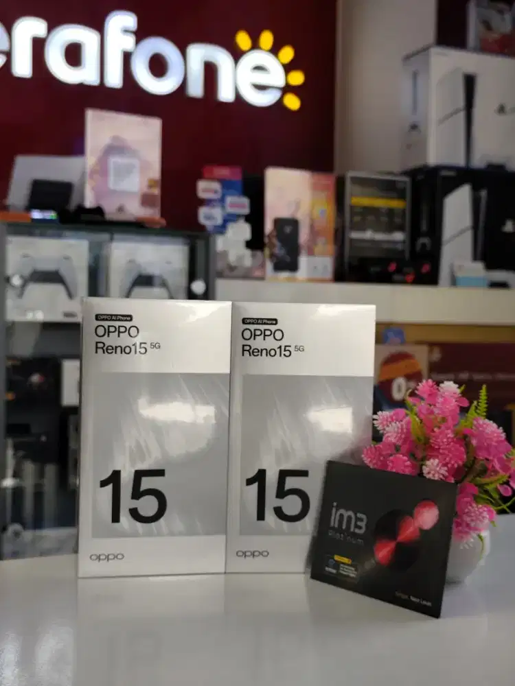 New Oppo Reno 15 5G,Gratis 2x cicilan Proses cepat dibantu Sampai Acc