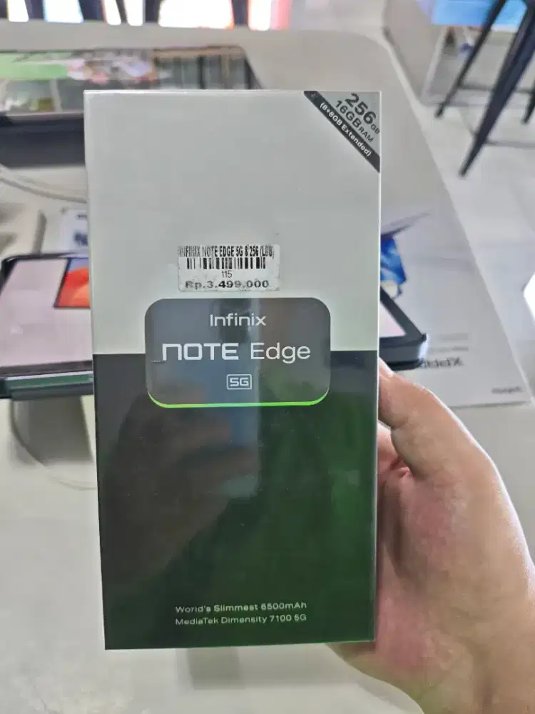 Infinix note edge ready stok di toko atlantis