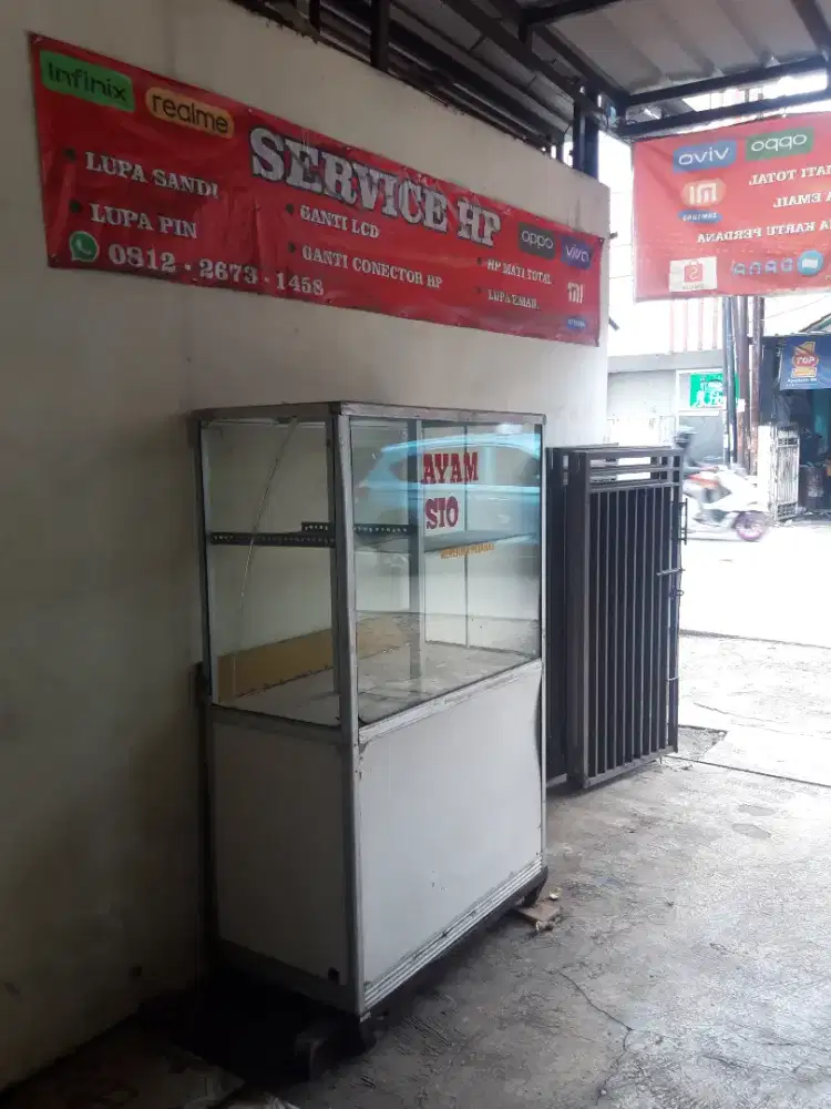 etalse buat usaha L 1.2m tinggi 1.8m + -.