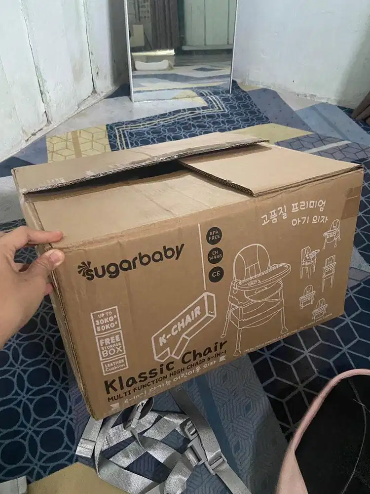 Dijual kursi makan bayi SUGAR BABY K-Chair Classic 6in1