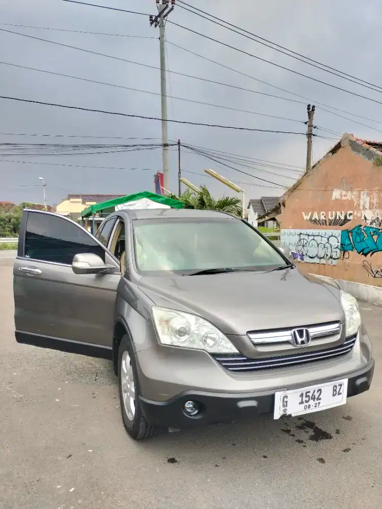 Honda CRV tahun 2007 AT plat G lengkap hidup bodi utuh keseluruhan