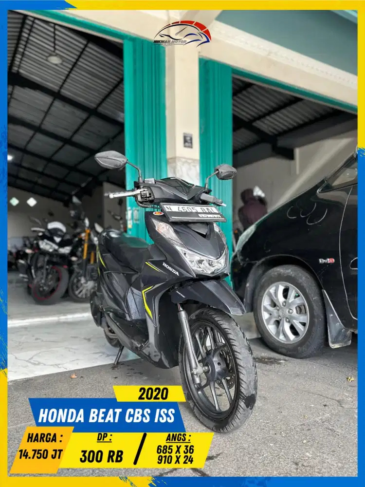 HONDA BEAT CBS ISS 2020 GERCEP LURR HIKMAH MOTOR KEPUH MALANG