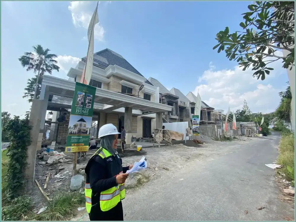 Rumah Di Sleman Akses Lebar Jalan Aspal Selangkah Ke Waterpark Citragrand