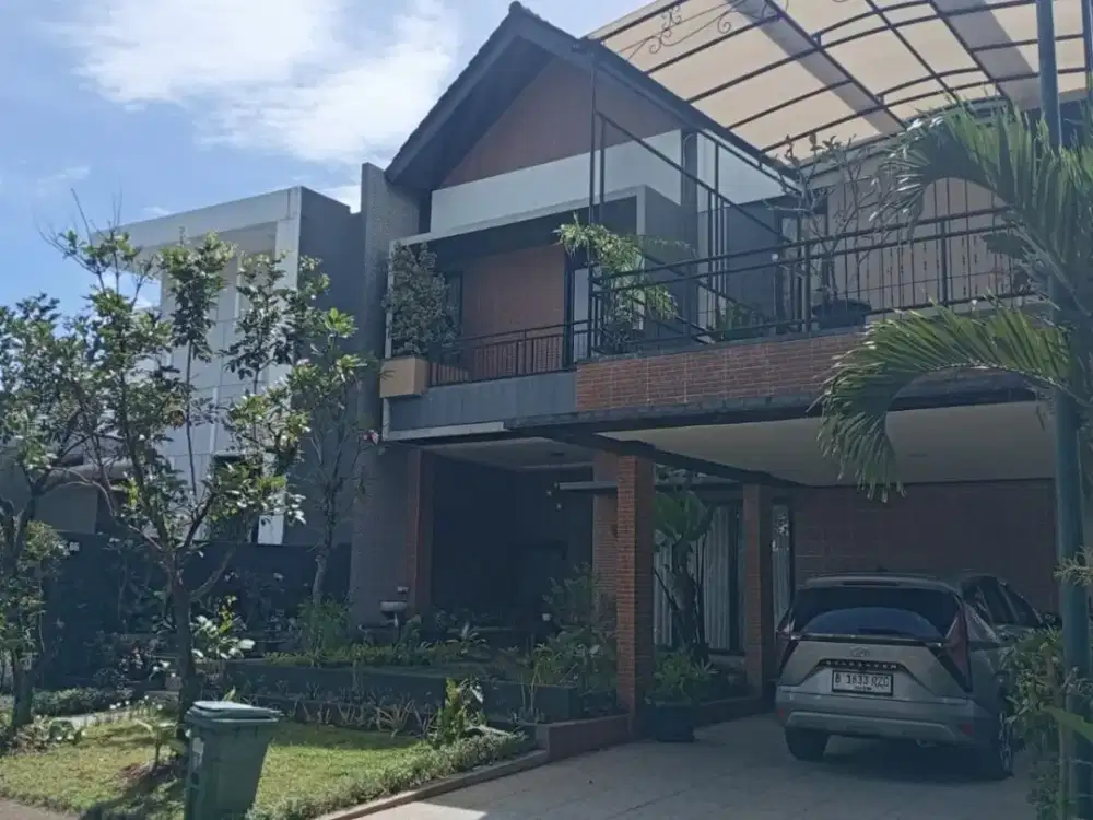 Rumah Siap Huni Full Furnish ada Kolam Renangnya di Sentul City Bogor