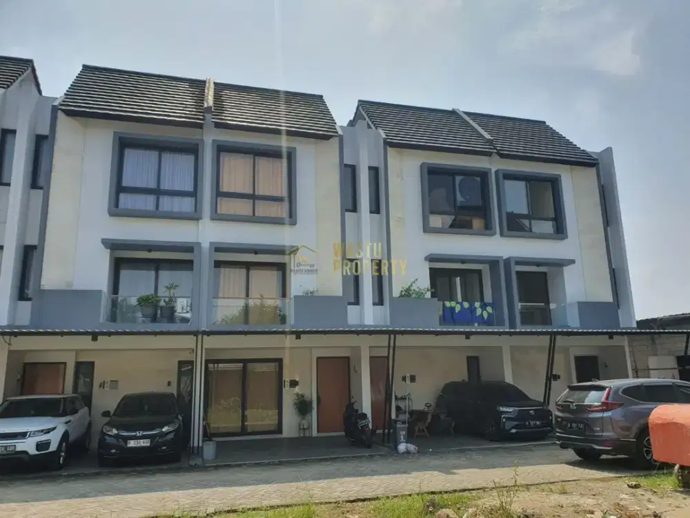 RUMAH CANTIK 3 LANTAI DI JAGAKARSA, DEKAT KE TOL BRIGIF DESARI