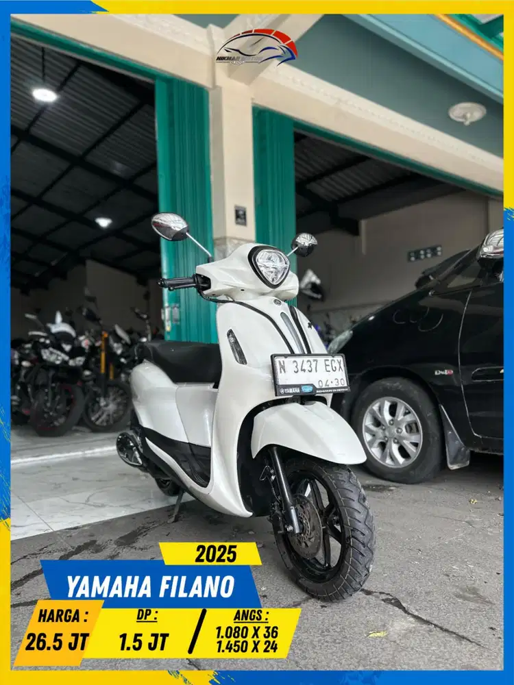 YAMAHA GRAND FILANO 2025 NDANG SATSET BOLOH HIKMAH MOTOR KEPUH MALANG