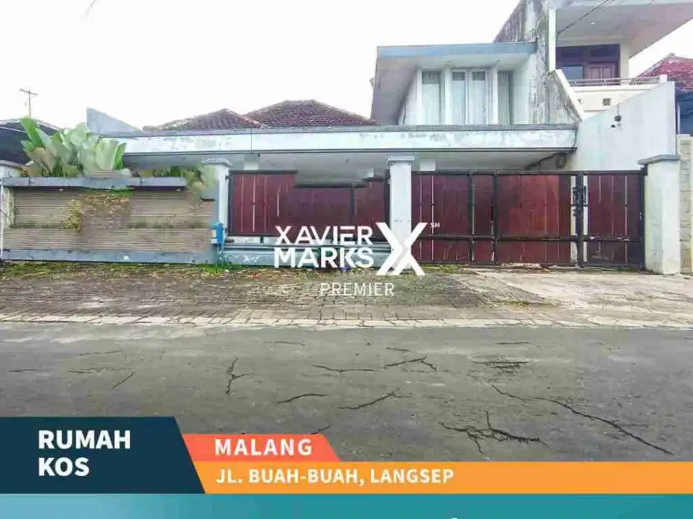 Dijual Rumah Kost Di Jalan Buah-buahan, Langsep - Malang