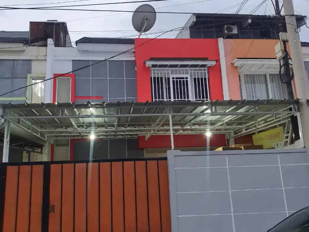 dijual rumah siap huni golden palm residences