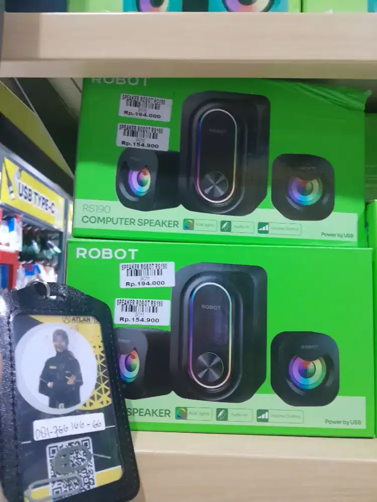 SPEAKER ROBOT RS190 ATLANTIS DAHSYAT