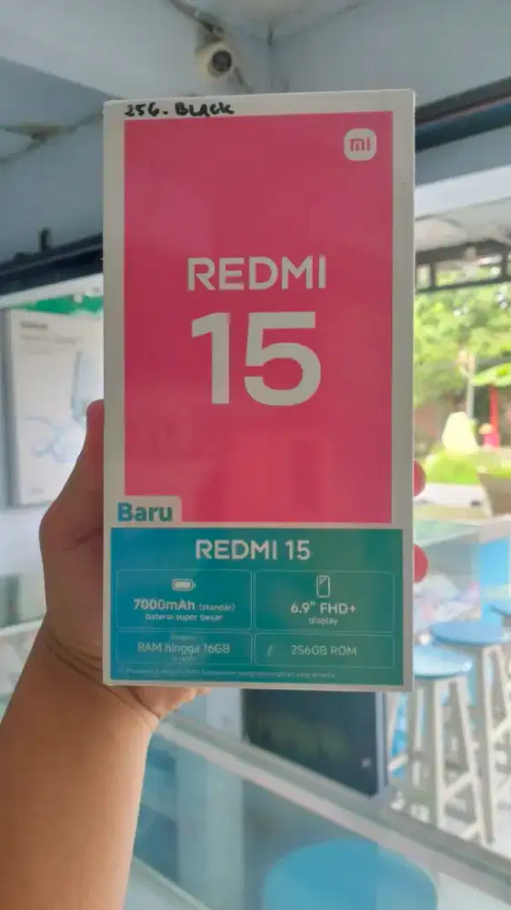 Xiaomi redmi 15 (8/256) new spesial promo
