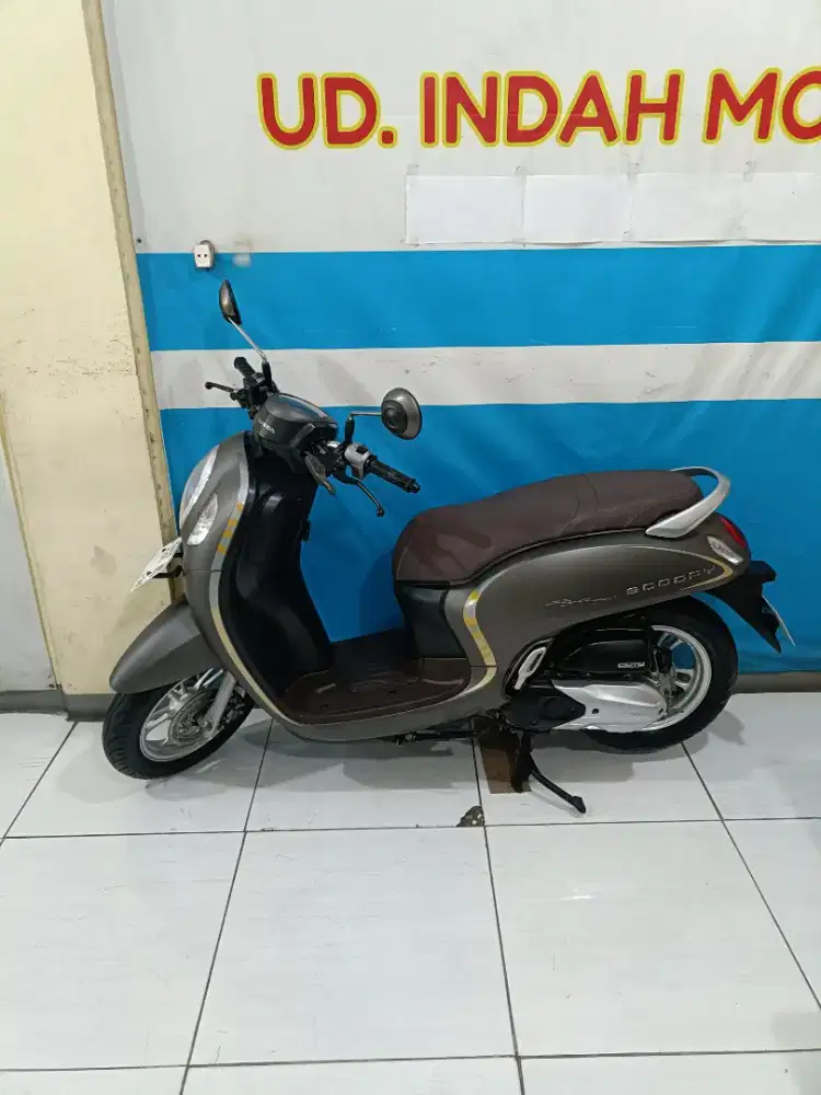 Honda SCOOPY ESP STYLISH PRESTIGE KEYLLES REMOT 2020 bisa kredit
