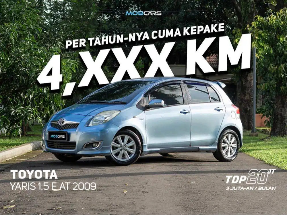 ANGSURAN 3 JUTAAN YARIS 1.5 E AT 2009 MOBCARS KREDIT