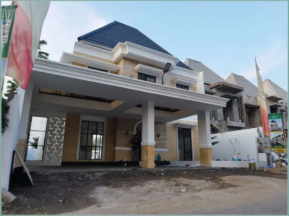 Rumah 2 Lantai Jogja Include Private Pool Di Jalan Wates Km 8