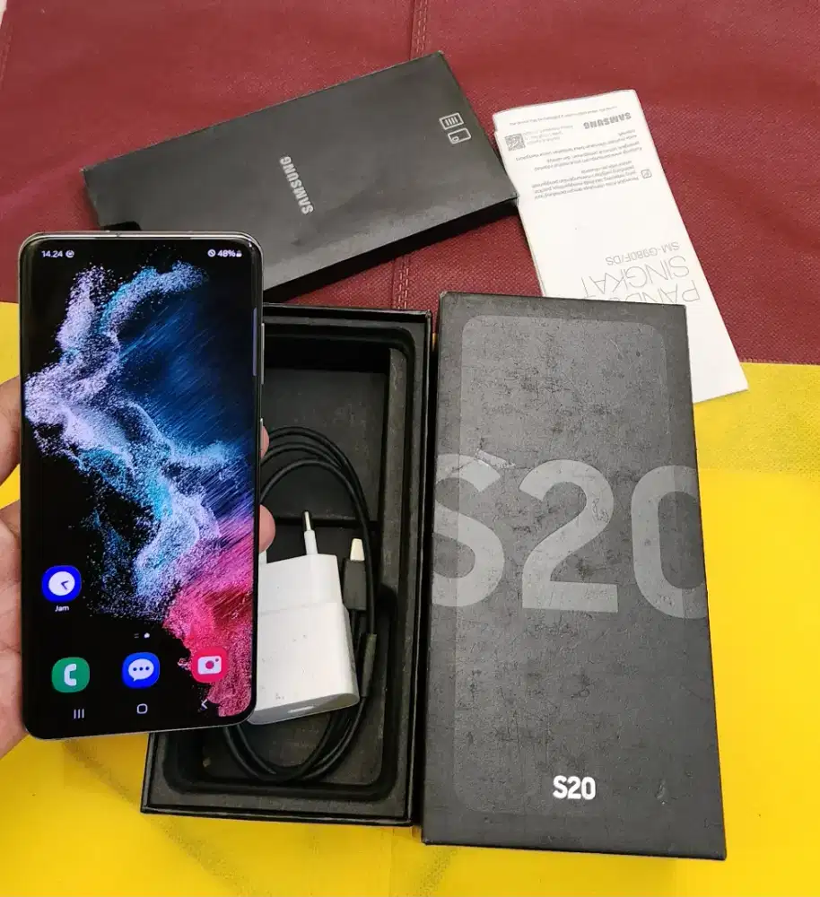 Samsung S20 Ram 8/128gb Fullset