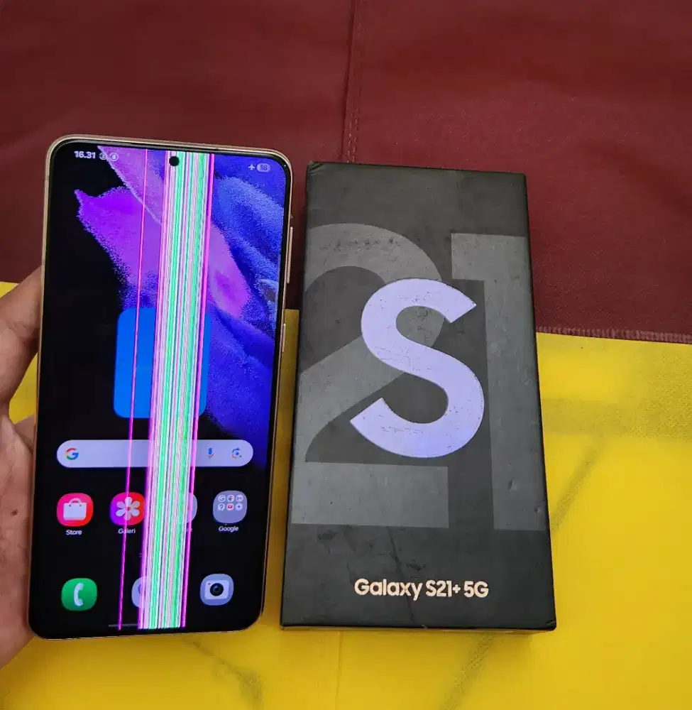 Samsung S21+ 5G Ram 8/256gb Fullset