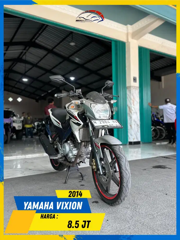 YAMAHA VIXION 2014 SIAP GASS MASZEHH HIKMAH MOTOR KEPUH MALANG