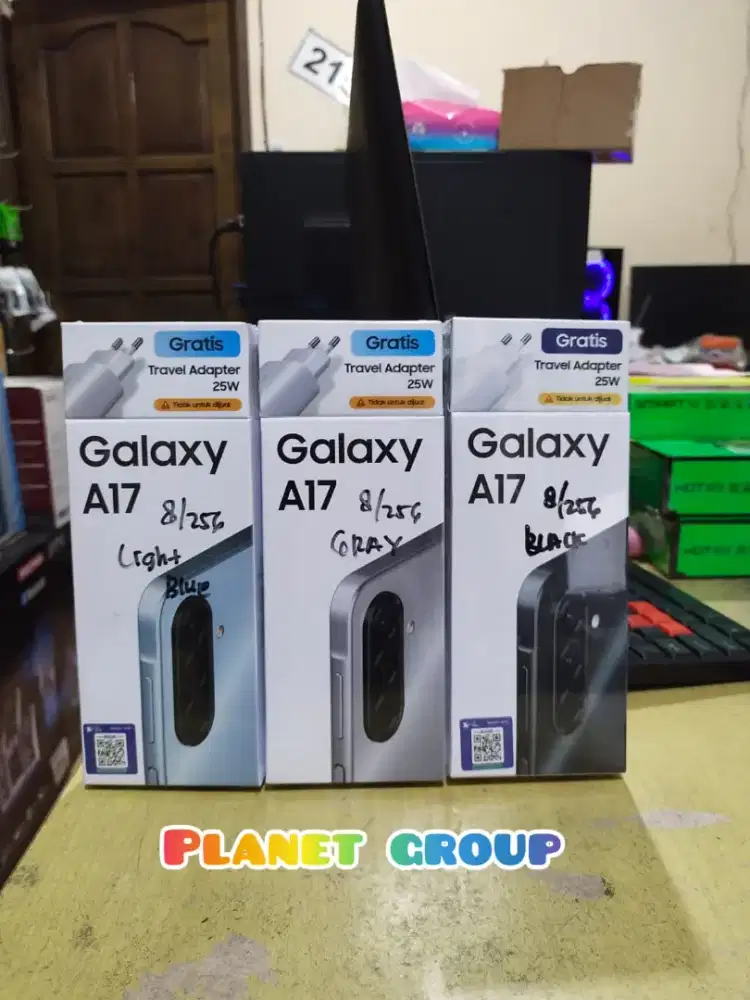 Samsung A17 lte 16/256GB jaminan garansi 12 bulan