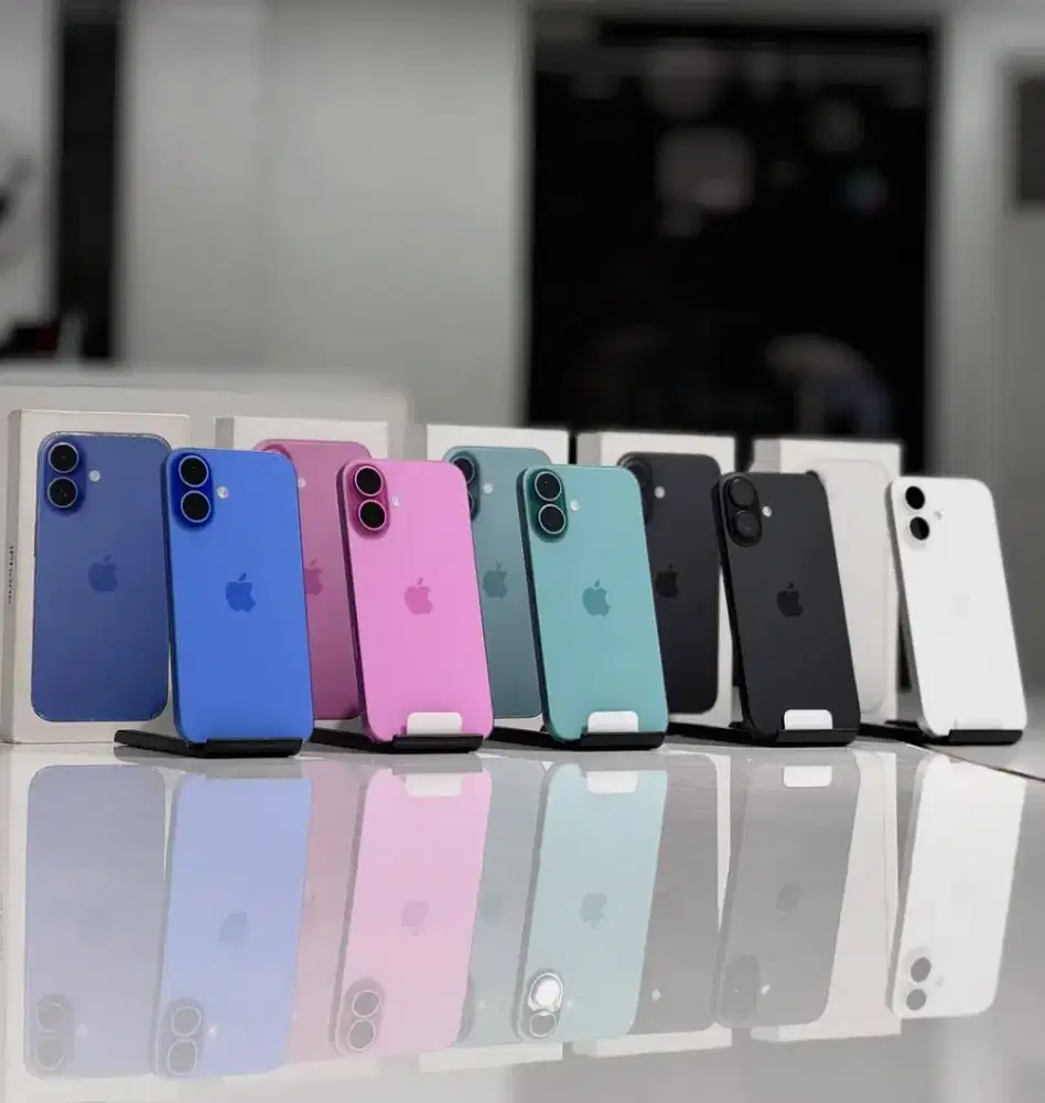 Iphone 16 128, 256 GB, New Ibox Garansi Resmi Indonesia 1 Tahun.