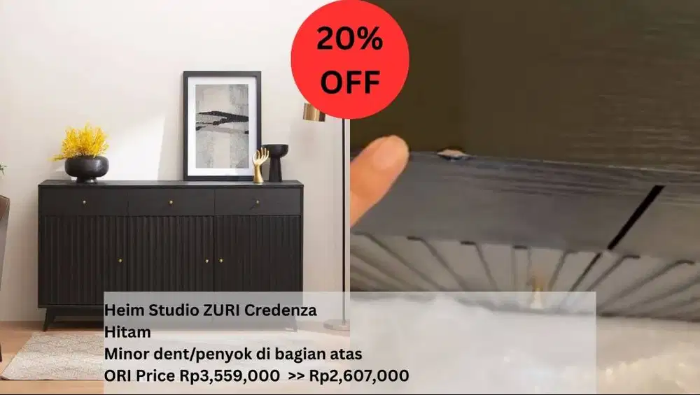 Dekoruma Heim Studio ZURI Credenza Meja
