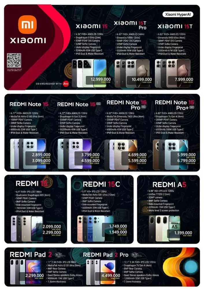 Xiaomi redmi note 15