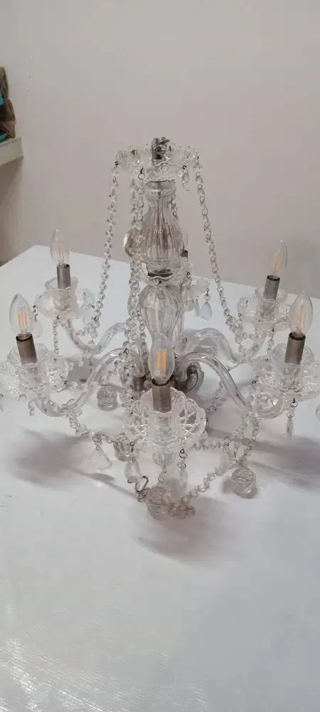 Lampu Kristal, cantik, kondisi bagus sekali