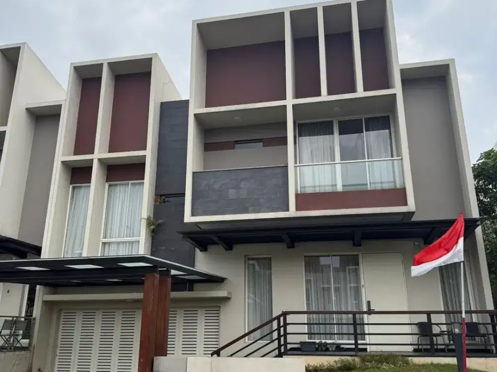 Rumah Cantik Mewah di Gading Serpong Kondisi Furnish Siap Huni