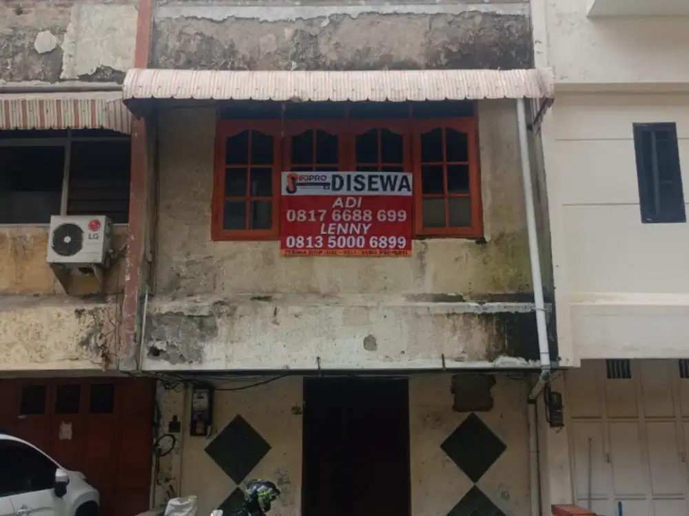 Disewakan Murah Ruko Sukarela Gedong Panjang