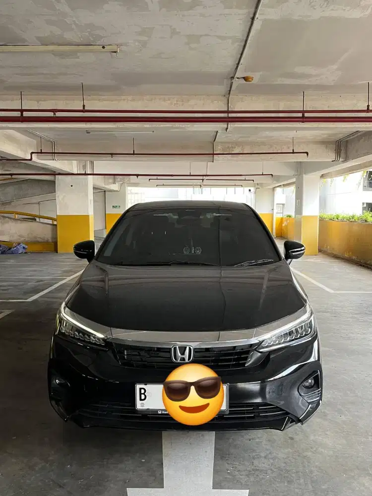 Honda All New City 1.5L E CVT 2024 - Hitam - KM 10rb - Like New!