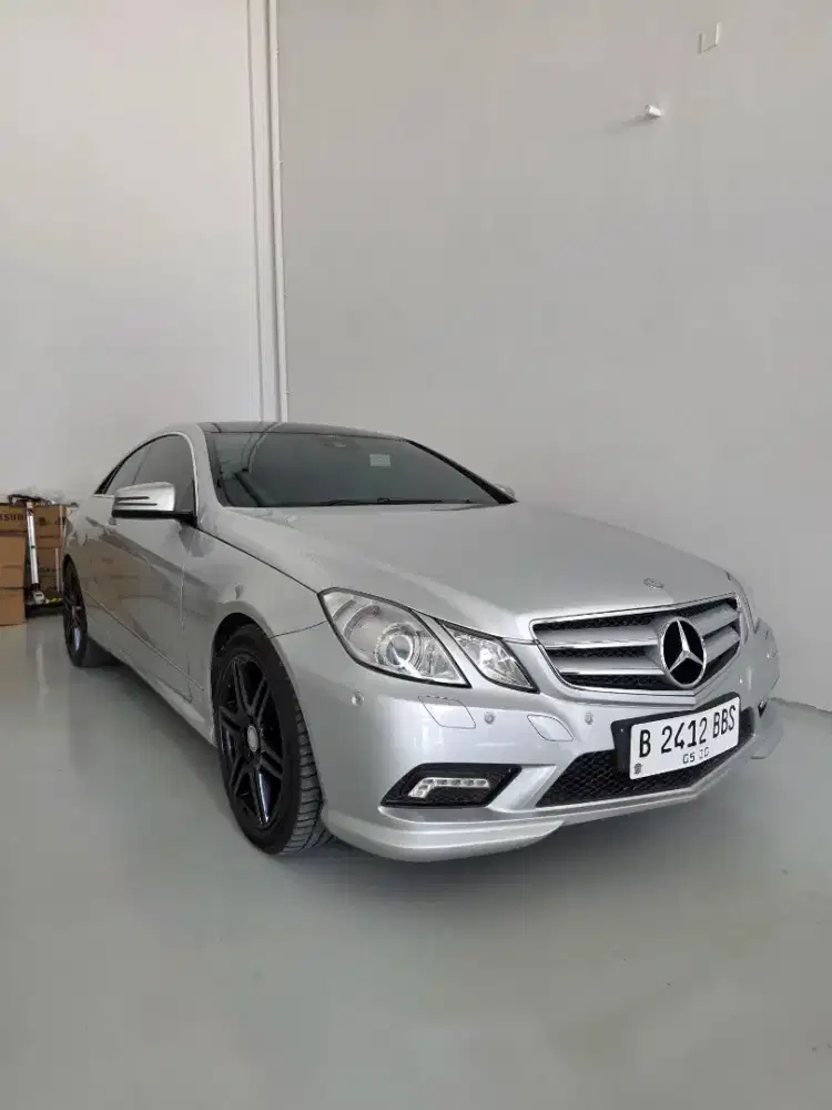 Mercedes E250 AMG Coupe 2011 mercy antik 2 pintu mulus km40rb tgn ke 1