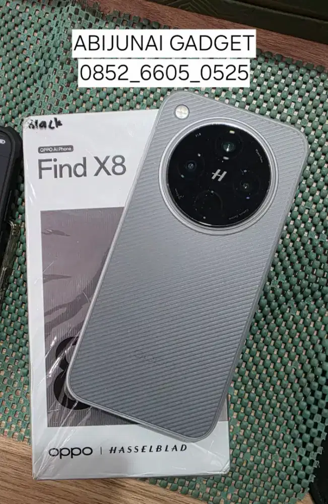 OPPO Find X8 5G 12/256GB Second Like New - Garansi 7 Bulan