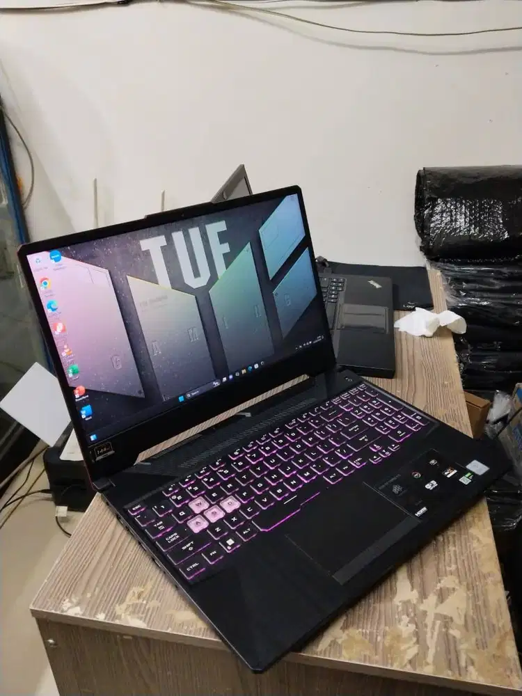 Asus TUF F15 FX506LHB i5 10300H RAM 16GB SSD 512GB M2 NVMe GTX1650 4GB