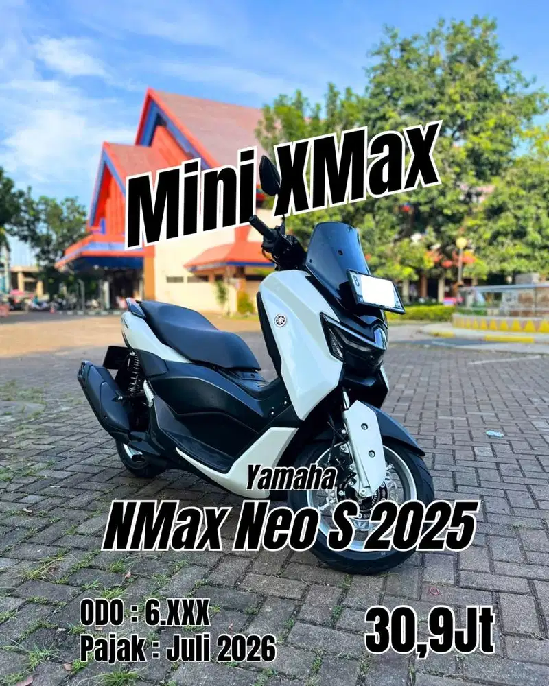 Yamaha NMax 2025, warna Putih Mulus!