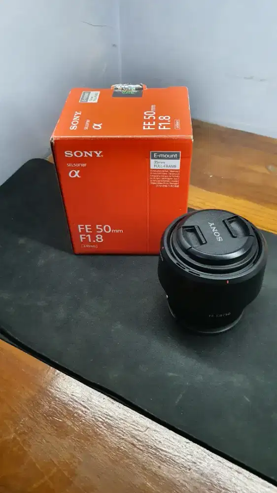 Lensa Sony FE 50mm 1.8