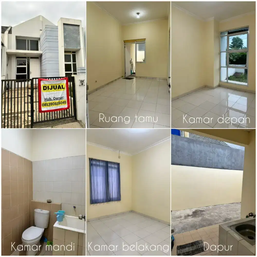 Nego sampai kejual rumah Regensi Melati Mas 2