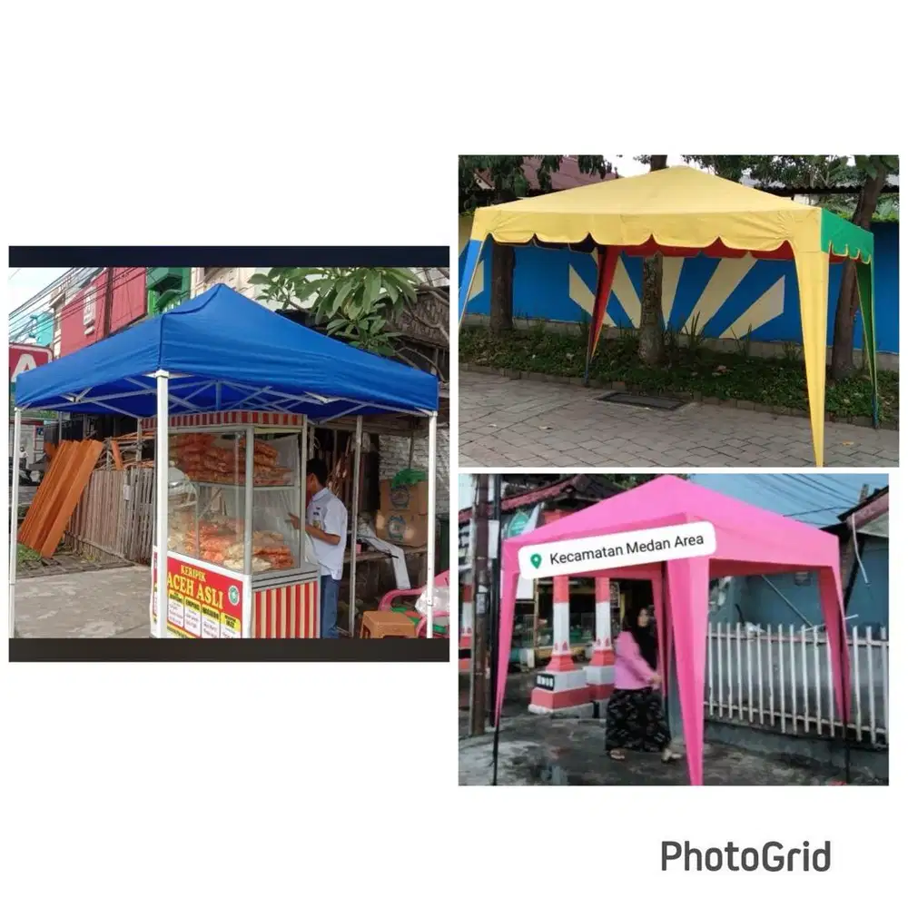 Tenda kafe dan tenda payung (bs antr skitr medan)
