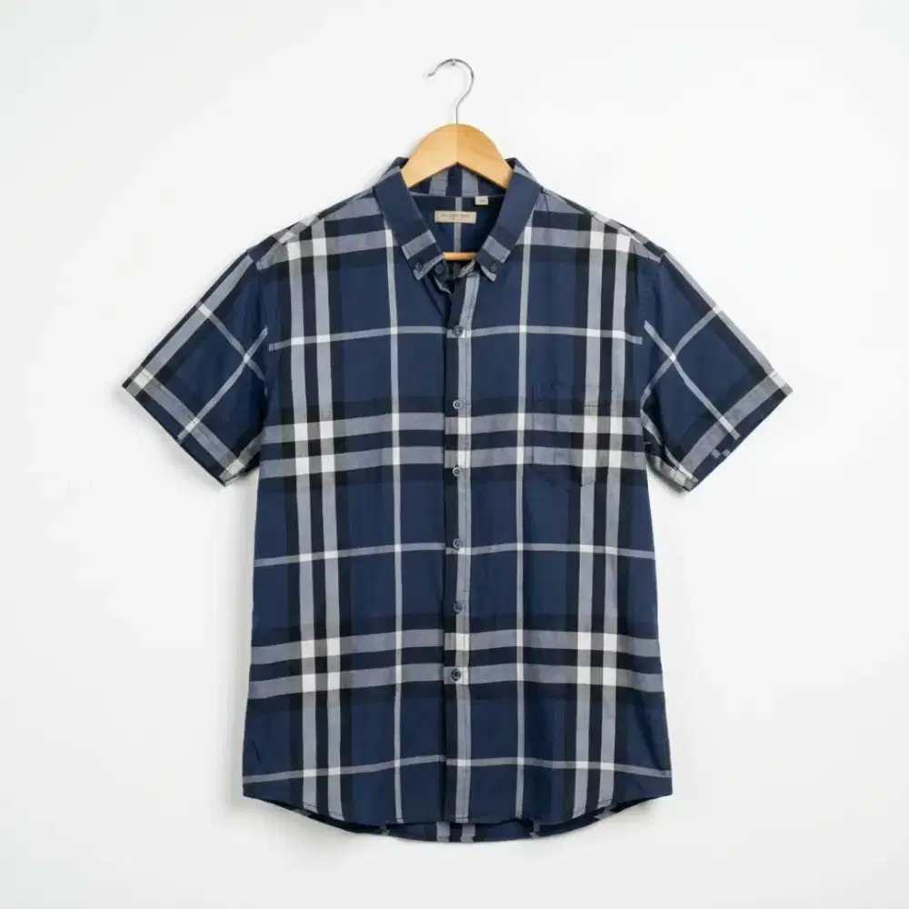 (Preloved) Kemeja Kerja Kantor Pesta Casual Atasan Pria Burberry Brit