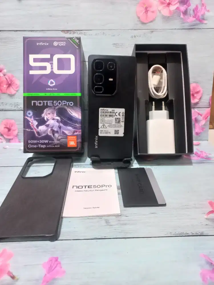 JUAL HP INFINIX NOTE 50 PRO NFC SPEK 8/256 FULSET GARANSI 11/10 2026