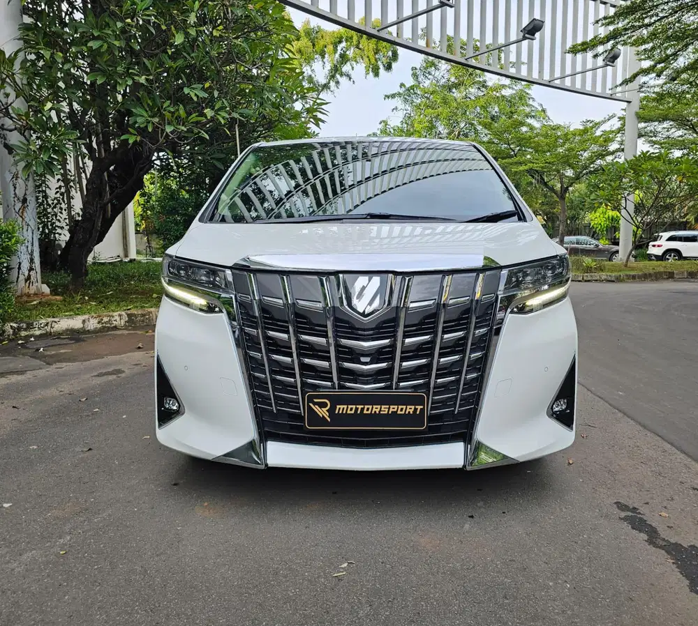 (TDP: 0 Rupiah) Toyota Alphard G ATPM 2019 low km