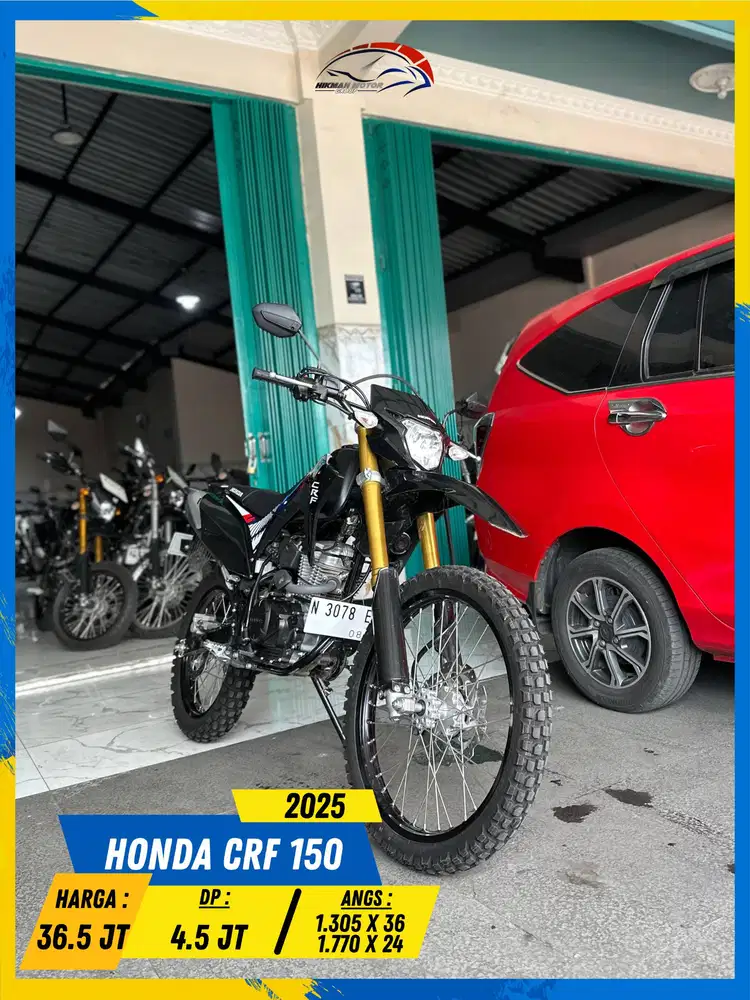 HONDA CRF 150 2025 LIKE NEW MASZEHH HIKMAH MOTOR KEPUH