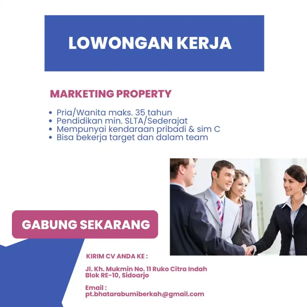 Lowongan Marketing
