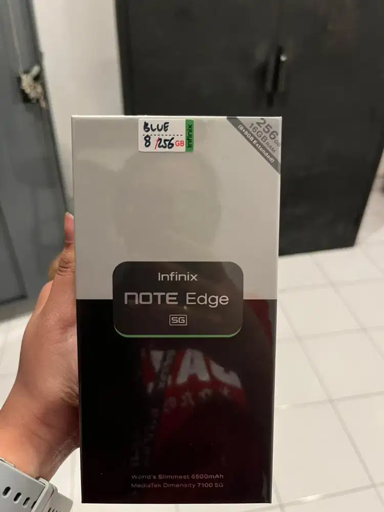 Promo INfINIX NOTE EDGE 5G+ 8/256 GB NEW SEGEL