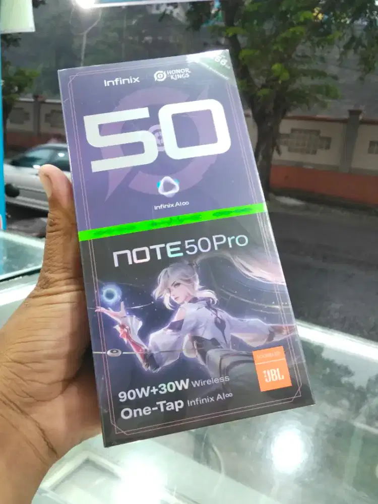 New Infinix note 50 pro ram8/256 garansi resmi 1 tahun