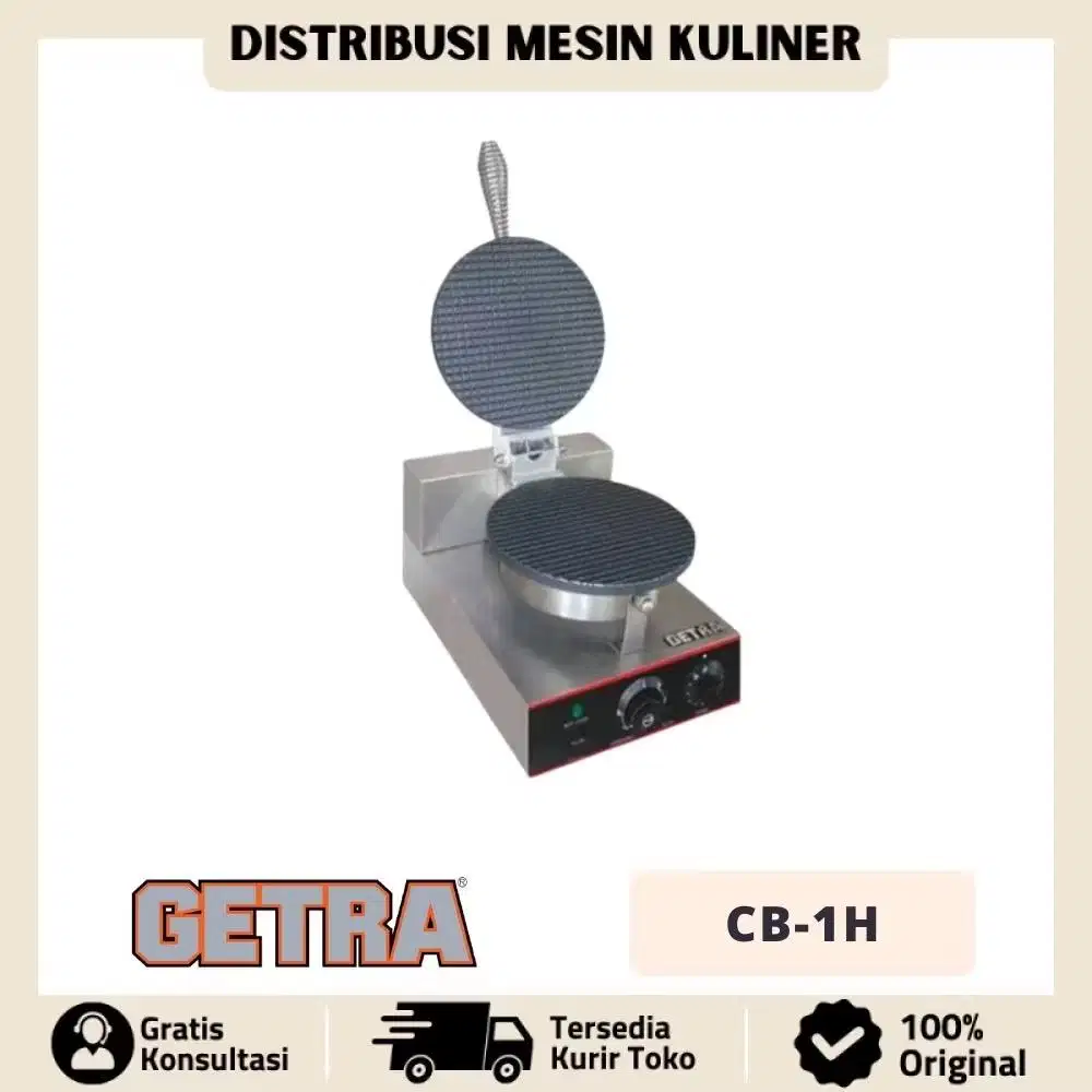 Mesin Cetak Cone Ice Cream Getra