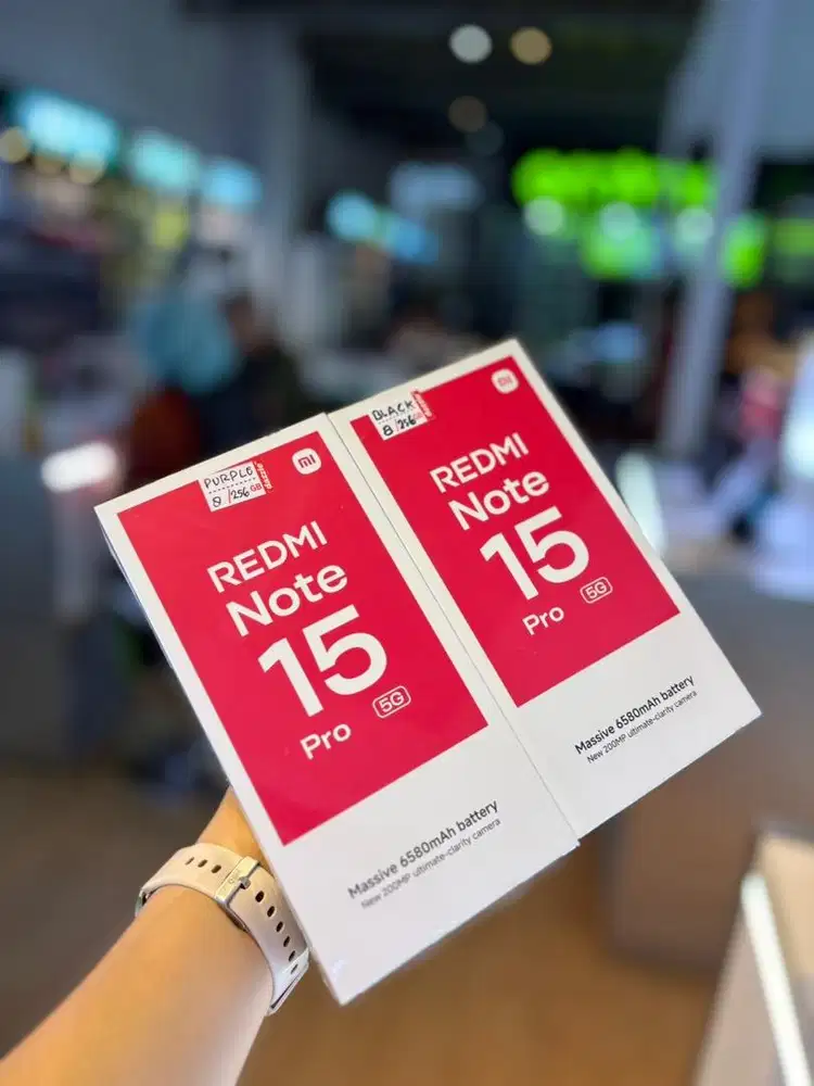 Promo Redmi Note 15Pro 5G Free Buds 6 Play