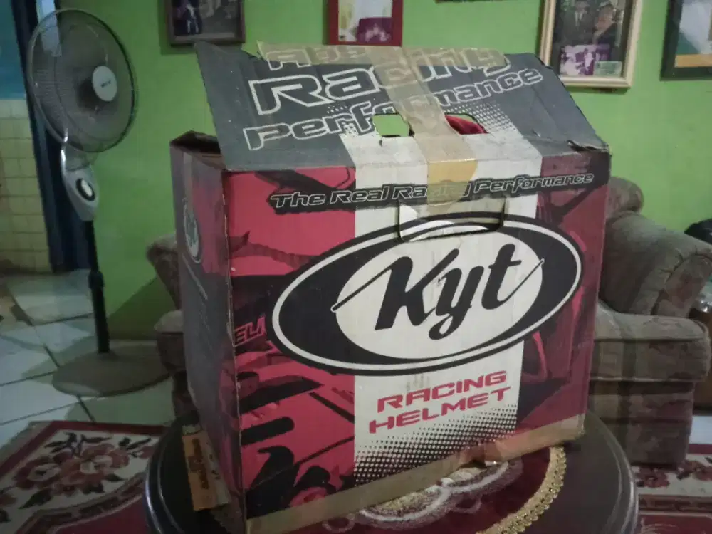 Helm motif kyt ful face baru