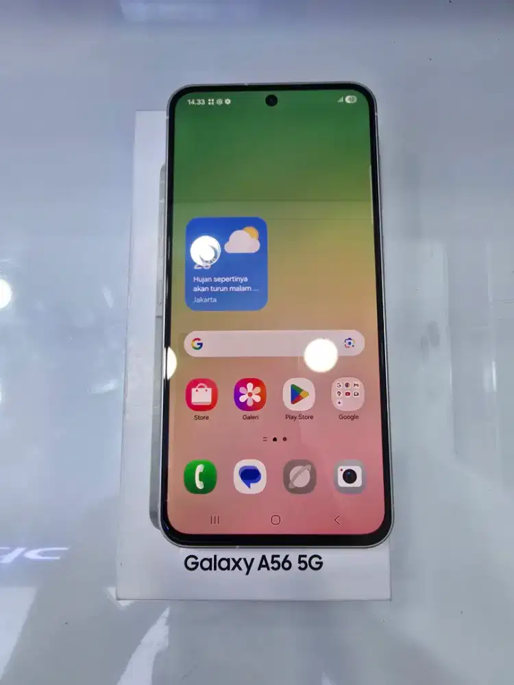 Samsung A56 5G 12+8/256Gb Lightgray Garansi SEIN 11 bulan -MasterCom