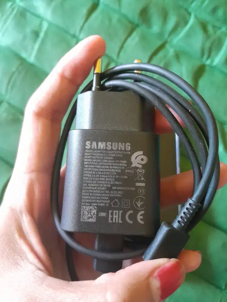 Casan ory samsung 25waat fascarging