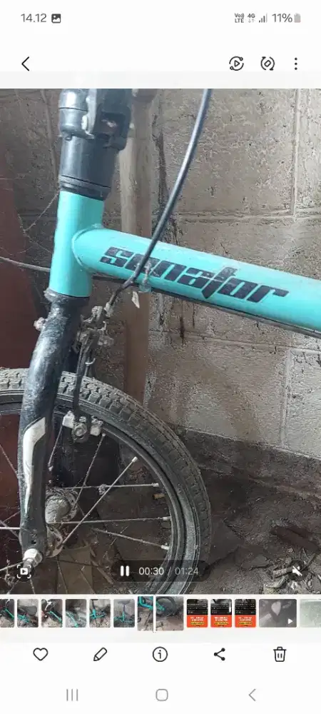 Sepeda lipat Yg serius minat langsung pantau aja.